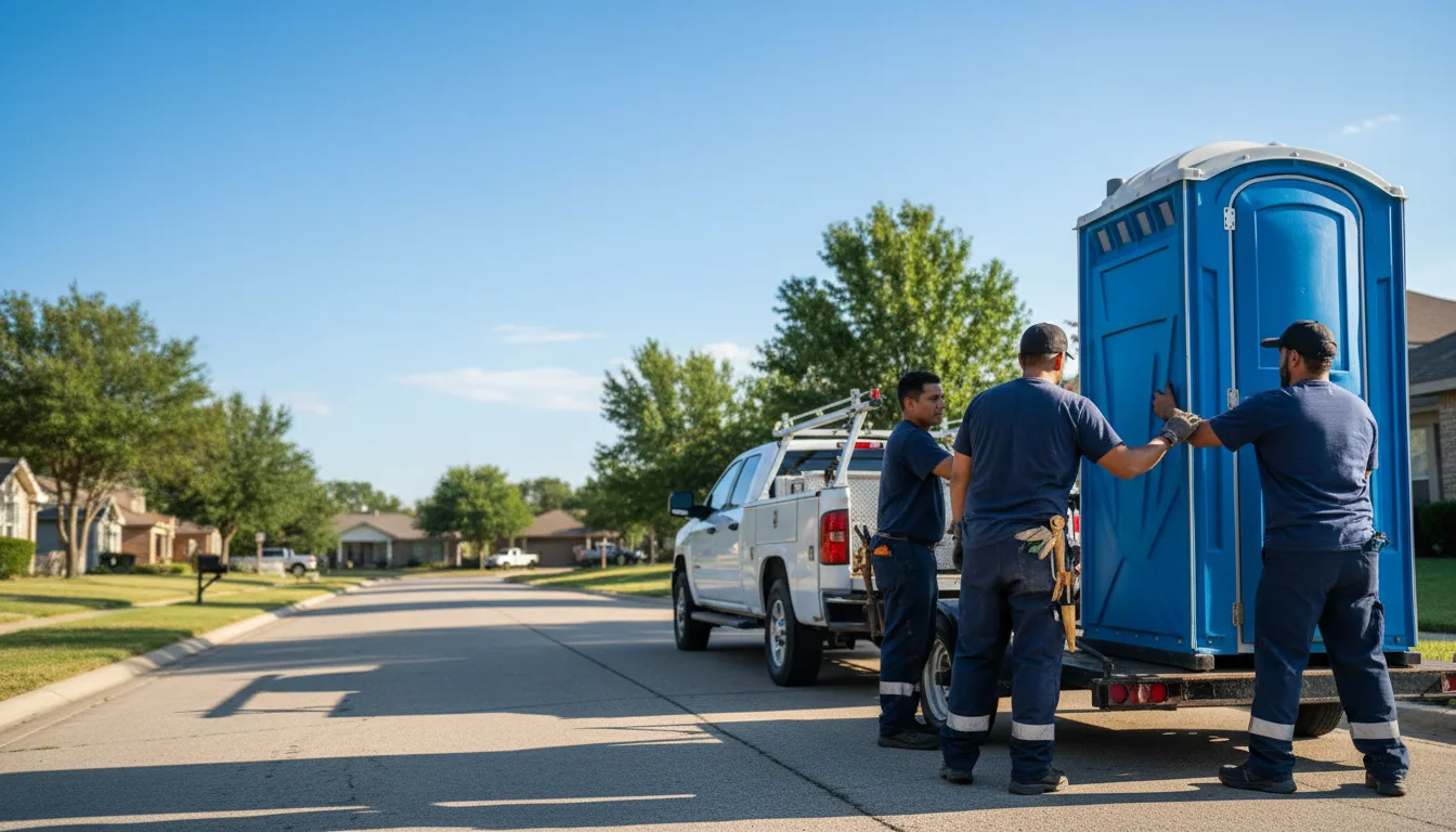 Portable Toilet Rental in La Villa, TX near me